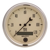 3-3/8" SPEEDOMETER, 0-120 MPH, ANTIQUE BEIGE